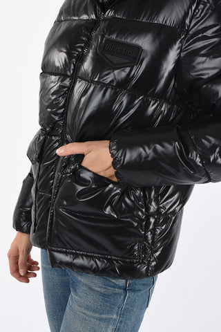 Hipbone Length Hooded WS032 Down Jacket