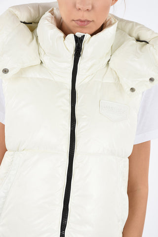 Hooded Sleeveless WV002 Down Jacket