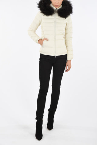 Waist Length real Fur Insert NEFELETRE Down Jacket