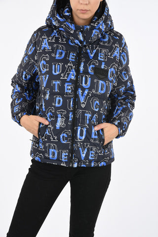 All Over Logo WS005 PRINT Down Jacket
