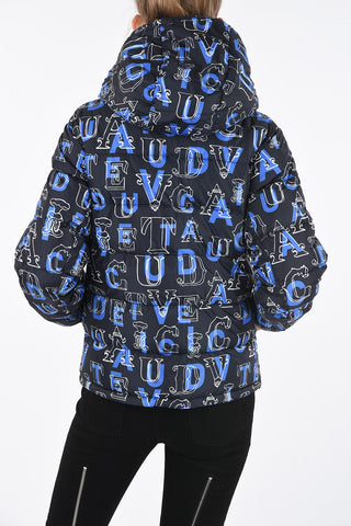 All Over Logo WS005 PRINT Down Jacket