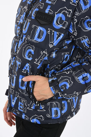 All Over Logo WS005 PRINT Down Jacket