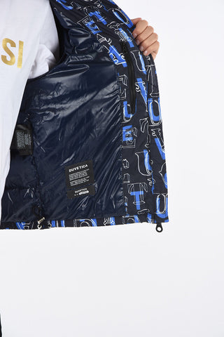All Over Logo WS005 PRINT Down Jacket