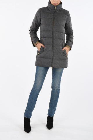 Seven-Eights Length Virgin Wool BLODWEN Down Jacket