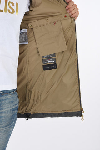 Seven-Eights Length Virgin Wool BLODWEN Down Jacket