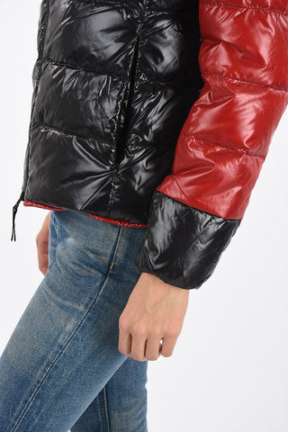 Full Zip Two-Tone ARLENE Down Jacket