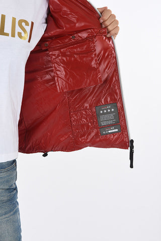 Full Zip Two-Tone ARLENE Down Jacket