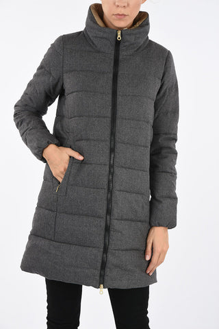Full Zip Virgin Wool SHAYLA Down Jacket
