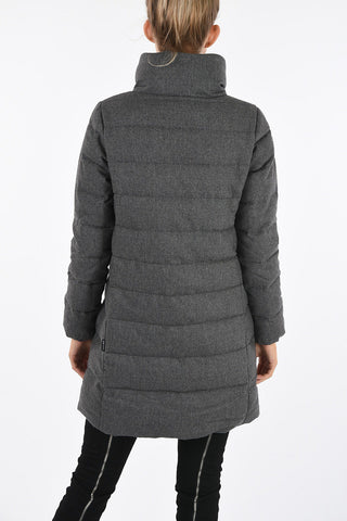 Full Zip Virgin Wool SHAYLA Down Jacket