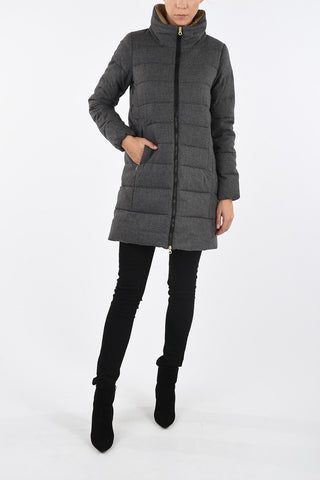 Full Zip Virgin Wool SHAYLA Down Jacket