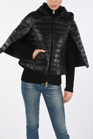 Knit Insert Cappa CLIONA Down Jacket