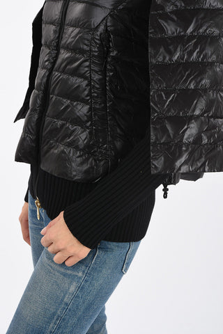 Knit Insert Cappa CLIONA Down Jacket