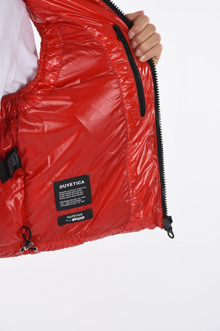 Hooded Sleeveless WV003 SENZA SPUGNA Down Jacket