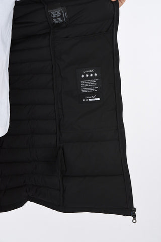 Seven-Eights Length Real Fur OCIROETRE Down Jacket