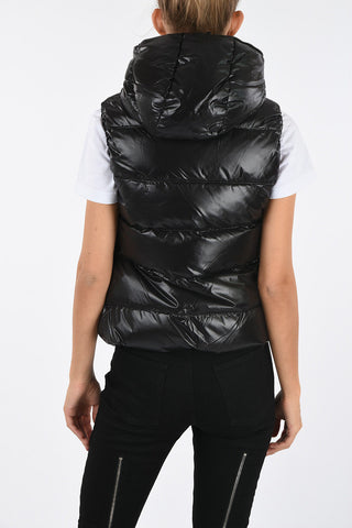 Hooded Sleeveless FEBE Down Jacket