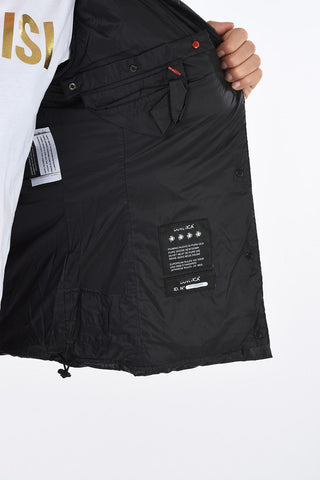 Knit Insert Sleeveless BRONWEN Down Jacket
