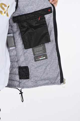 Hooded Sleeveless FILIRA Down Jacket