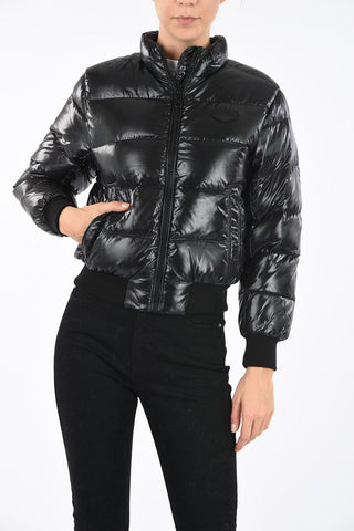 Full Zip Waist Length MENKIB Down Jacket