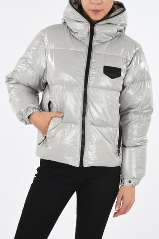 Crotch Length Hooded WS012 Down Jacket