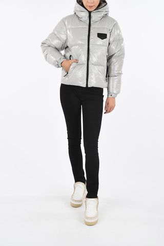Crotch Length Hooded WS012 Down Jacket