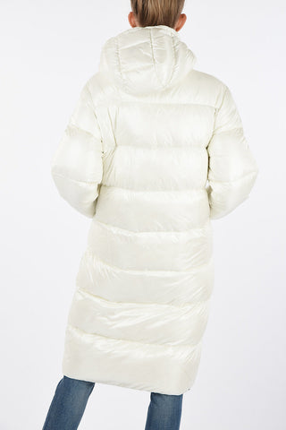 Longline Length Hooded LONGWOMAN01 Down Jacket