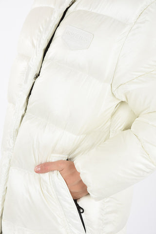Longline Length Hooded LONGWOMAN01 Down Jacket