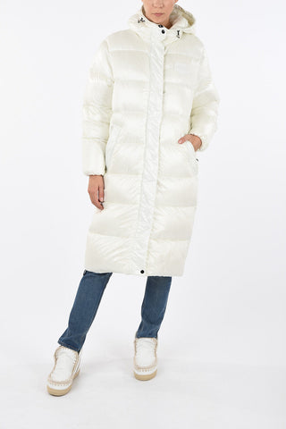 Longline Length Hooded LONGWOMAN01 Down Jacket