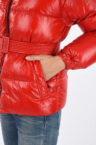Down Jacket HEZE with Belt