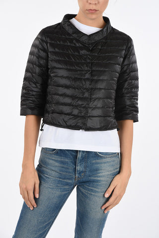 Waist Length 3/4 Sleeve ELENA Down Jacket