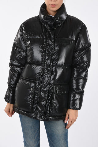 Crotch Length Snap Button WS016 SENZA SPUGNA Down Jacket