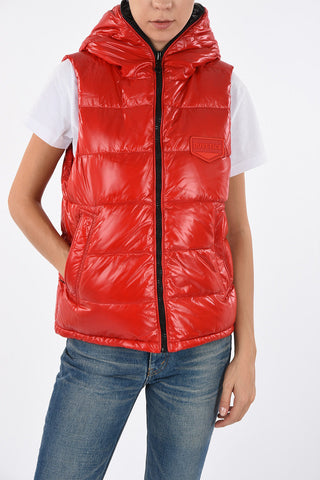 Hooded Sleeveless WV001 Down Jacket