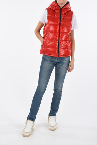 Hooded Sleeveless WV001 Down Jacket