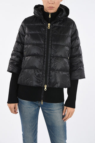 Knit Insert AERON Down Jacket