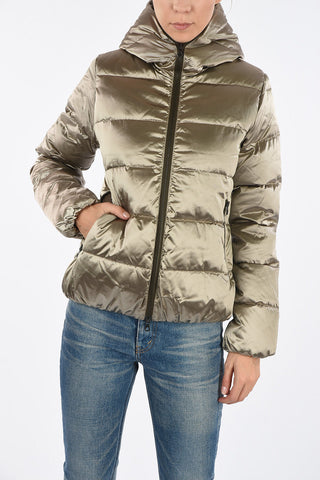 Hooded Lurex THIADUE Down Jacket