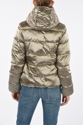 Hooded Lurex THIADUE Down Jacket