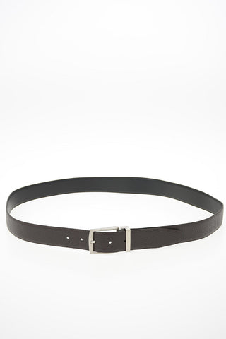 GIORGIO ARMANI 40mm Leather Barb Belt