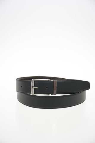 GIORGIO ARMANI 40mm Leather Barb Belt