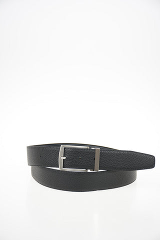 GIORGIO ARMANI 40mm Leather Barb Belt
