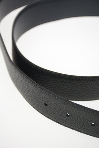 GIORGIO ARMANI Cintura in Pelle con Ardiglione 40mm