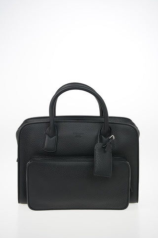 GIORGIO ARMANI Embossed Leather Briefcase