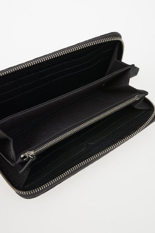 Zipped Leather Wallet