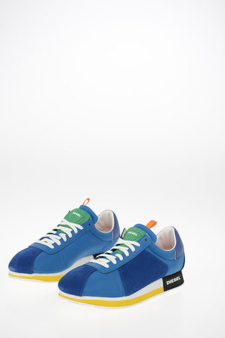 Fabric and Leather PYAVE Sneakers