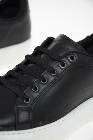 Leather Sneakers ANDYES with Platform
