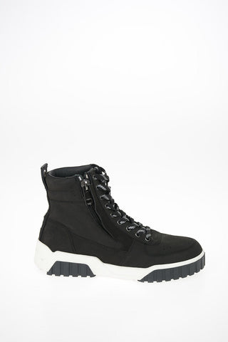 Sneakers in Pelle RUA con Zip Laterale