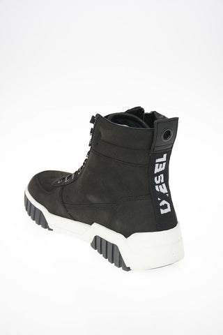 Sneakers in Pelle RUA con Zip Laterale