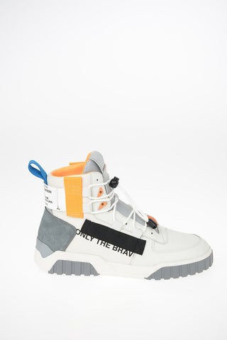 Leather S-RUA MID SP Statement Sneakers