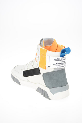 Leather S-RUA MID SP Statement Sneakers