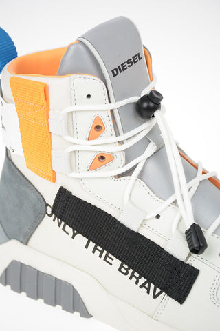 Leather S-RUA MID SP Statement Sneakers