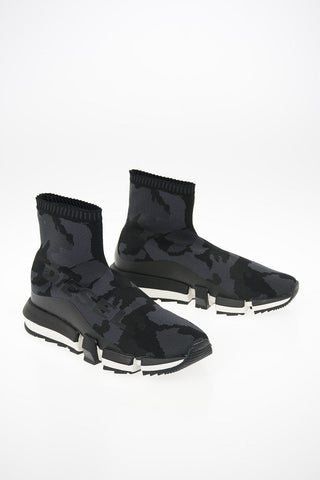 Camouflage PADOLA Sock Sneakers