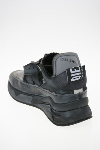 Leather and Fabric BRENTHA Pull On Sneakers